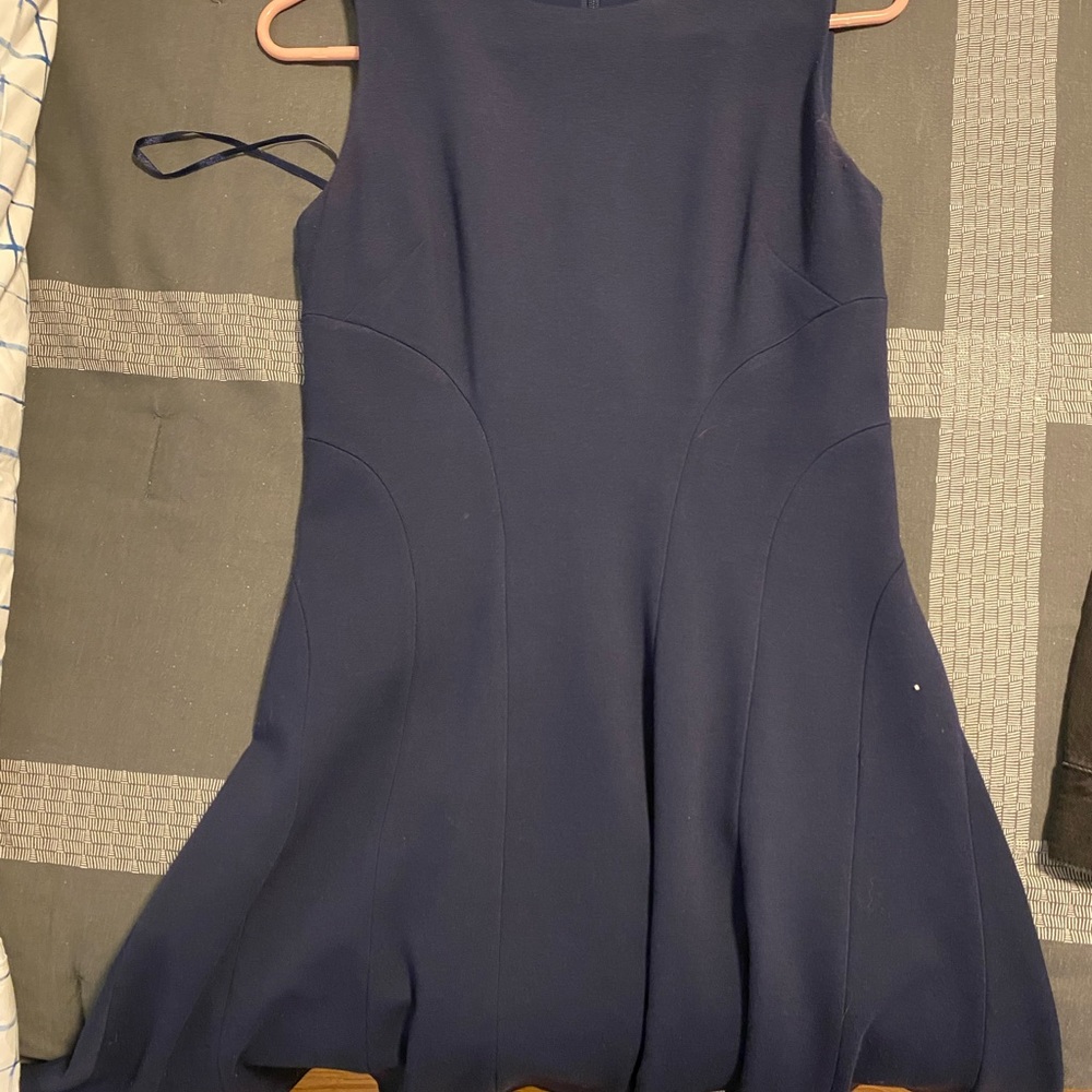 Navy Diane Von Furstenberg Dress